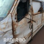 Renault Master tomba na rodovia que liga Toledo a Marechal Cândido Rondon