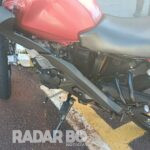 Jovem de 20 anos é socorrido após acidente de moto no centro de Toledo