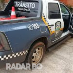 Motociclistas ficam feridos em colisão com carro no centro de Toledo