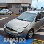 Chevrolet Onix e Ford Fiesta se envolvem em acidente no centro de Toledo