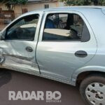 Ocupantes de carro fogem após acidente no final da tarde em Toledo