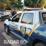 Ocupantes de carro fogem após acidente no final da tarde em Toledo