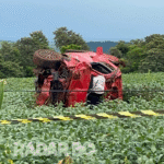Motorista morre em grave acidente na PR-180 em Cascavel