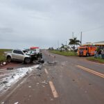 Vídeo: Motorista de 37 anos morre após S-10 bater em carreta na PR-239 entre Toledo e Assis