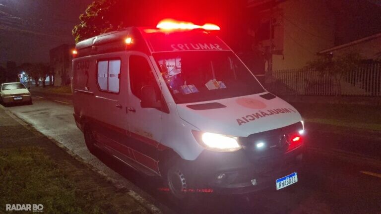 SAMU atende mulher em parada cardiorrespiratória, mas vítima não resiste em Cascavel