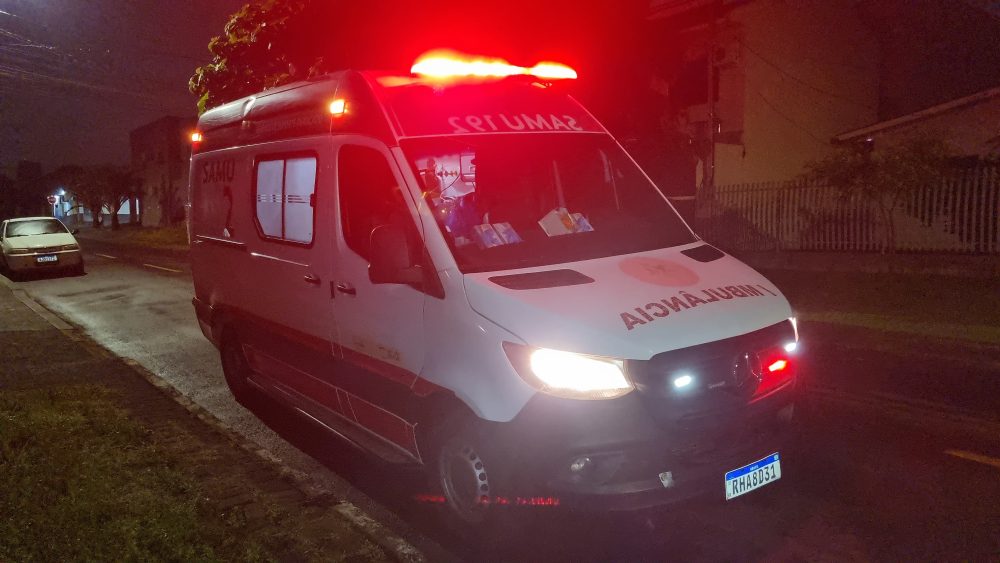 SAMU atende mulher em parada cardiorrespiratória, mas vítima não resiste em Cascavel