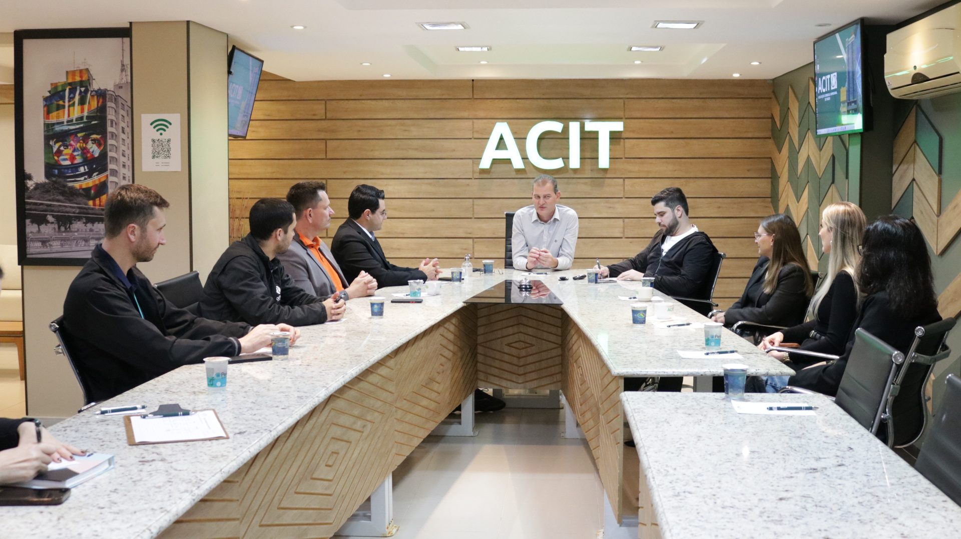 ACIT reúne patrocinadores para avaliar resultados do Conexão Empresarial 2026