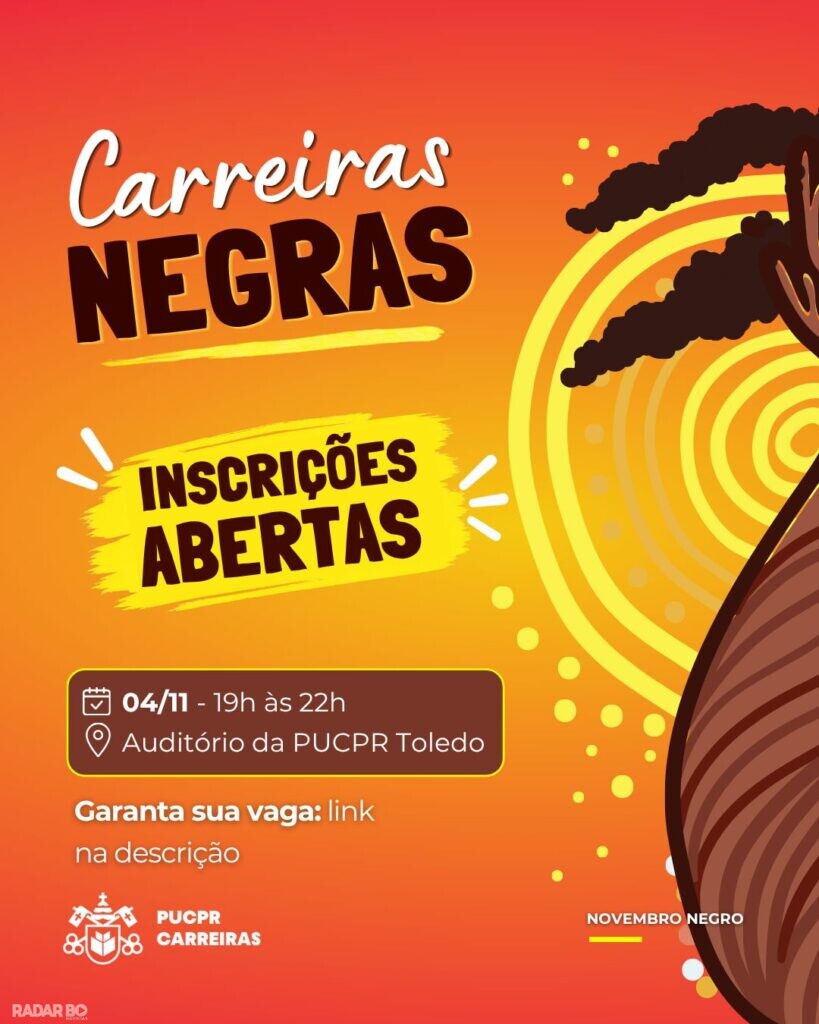 PUCPR Toledo promove encontro sobre trajetórias profissionais e representatividade negra